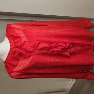 Jaclyn Smith Collection Red.Top - XL